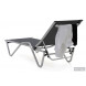 Шезлонг Hera алюминиевый, антрацит Шезлонг Hera алюминиевый, антрацит