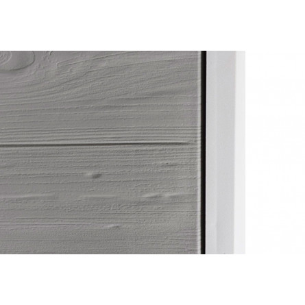 Уличный шкаф TOOMAX 2х дверный глубокий WOODY'S XL (4 полки), светло-серый