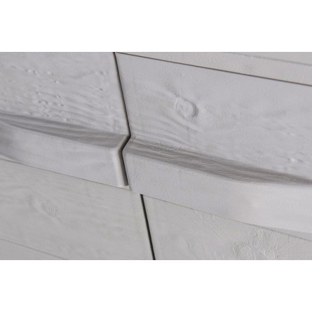 Уличный шкаф TOOMAX 2х дверный глубокий WOODY'S XL (4 полки), светло-серый