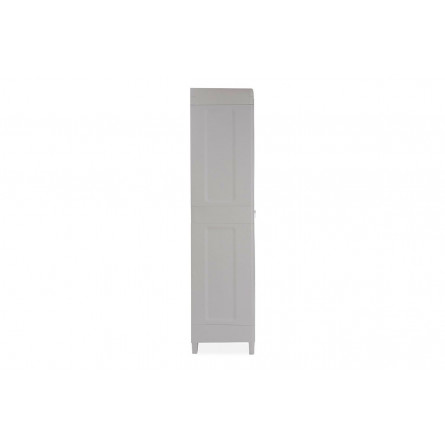 Уличный шкаф TOOMAX 2х дверный глубокий WOODY'S XL (3 полки), светло-серый