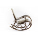 Кресло -качалка Луиза арт.GT7923 вишня слоновая кость