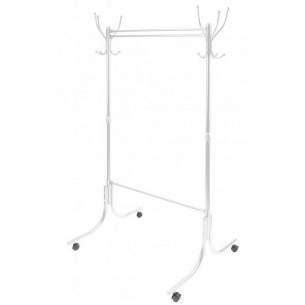 Вешалка гардеробная ВГ90 арт.ВГ90-6/МБ (матовый белый)