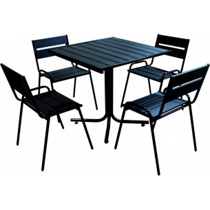 Набор мебели Фьюжн 2 арт.С7.00.03;П7.12.00 черный