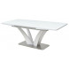 Стол FREYA 160 WHITE GLASS белый глянец М-City Стол FREYA 160 WHITE GLASS белый глянец М-City