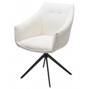 Стул CLOUDS 360 град. поворот. Белый Wales 101