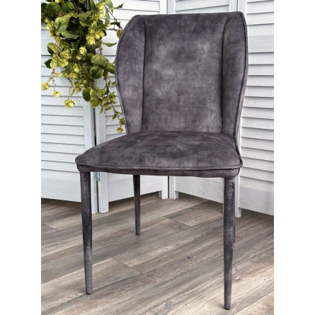Стул SONDRIO Grey Color-32, велюр / каркас в "чулках", ®DISAUR