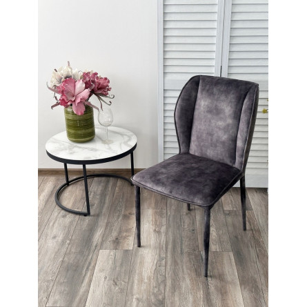 Стул SONDRIO Grey Color-32, велюр / каркас в "чулках", ®DISAUR