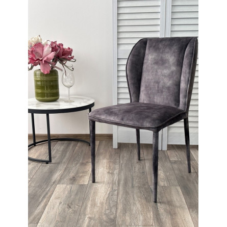 Стул SONDRIO Grey Color-32, велюр / каркас в "чулках", ®DISAUR