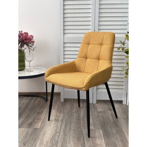 Стул CARACAS Barrel-48 Горчичный