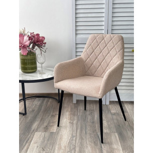 Стул NOVARA Barrel-09 Бежевый