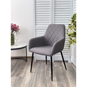 Стул NOVARA Barrel-97 Антрацит