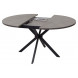 Стол ВЕГА D110 раскладной Бетон Чикаго темно-серый/ черный каркас М-City Стол ВЕГА D110 раскладной Бетон Чикаго темно-серый/ черный каркас М-City