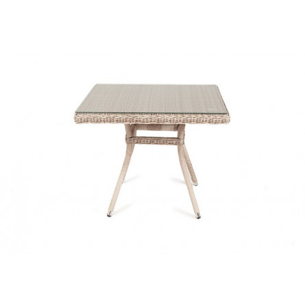 стол плетеный из искусственного ротанга