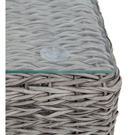 журнальный столик плетеный (гиацинт)