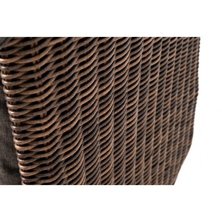 "Толедо" кресло плетеное с подушками, цвет коричневый