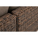 "Лунго" трансформирующийся диван из искусственного ротанга (гиацинт), цвет коричневый "Лунго" трансформирующийся диван из искусственного ротанга (гиацинт), цвет коричневый