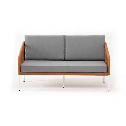 диван 2-местный плетеный из роупа