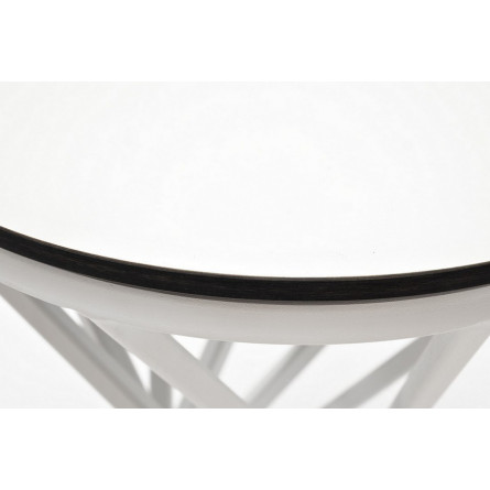 журнальный стол из HPL круглый Ø40 H55