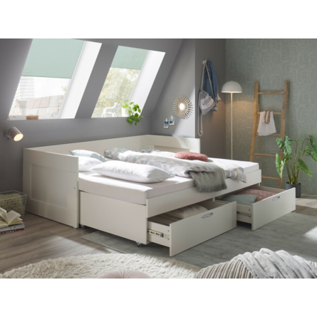 Кушетка BRIMNES БРИМНЭС ИКЕА с 2 ящиками, белый