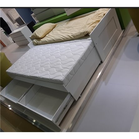 Кушетка БРИМНЭС BRIMNES ИКЕА с 2 ящиками, белый