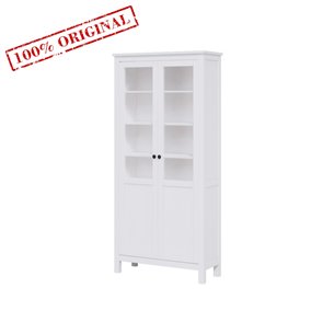 Шкаф-витрина IKEA ХЕМНЭС с дверями