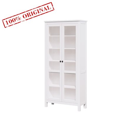 Шкаф-витрина ХЕМНЭС HEMNES 3 ящика ИКЕА