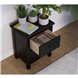 Тумба прикроватная с 2 ящиками (ХЕМНЭС аналог ИКЕА) черный (1уп.) Тумба прикроватная с 2 ящиками (ХЕМНЭС аналог ИКЕА) черный (1уп.)