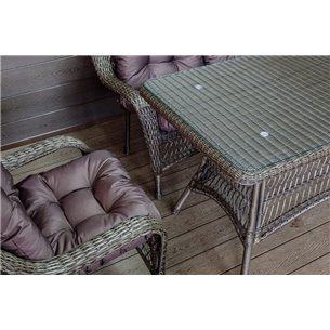 Садовый комплект из искусственного ротанга Мэдисон НЬЮ (Medison NEW) Lunch set с подушками на сиденье и спинку купить в Москве н