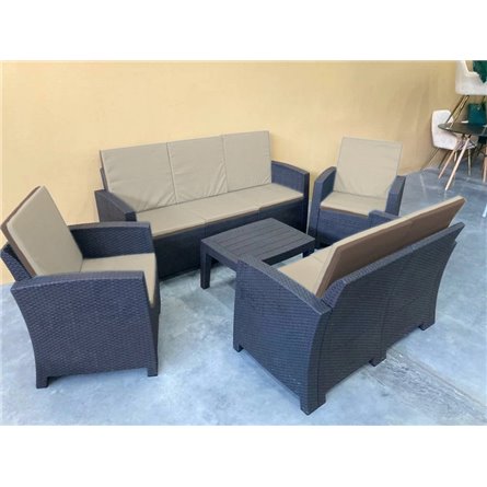 Комплект мебели под искусственный ротанг для...