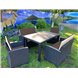 Комплект мебели под искусственный ротанг для отдыха Калифорния «California Family Set» арт.77787/77763/536 КД