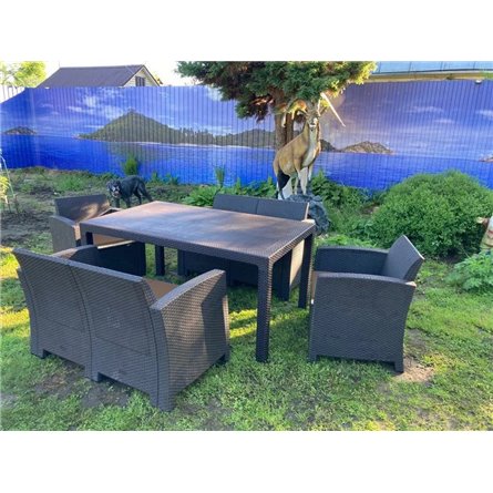 Комплект мебели под искусственный ротанг для...