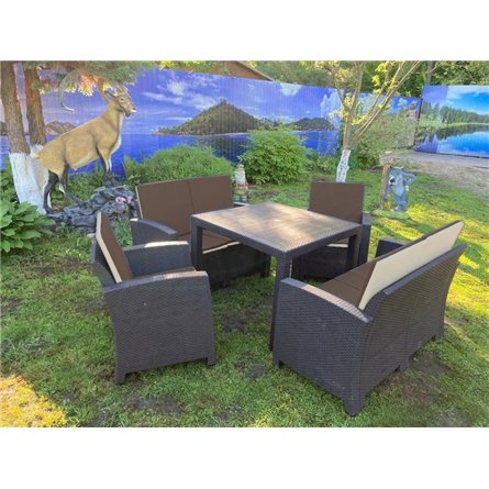 Комплект мебели под искусственный ротанг для...