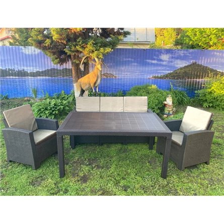 Комплект мебели под искусственный ротанг для...