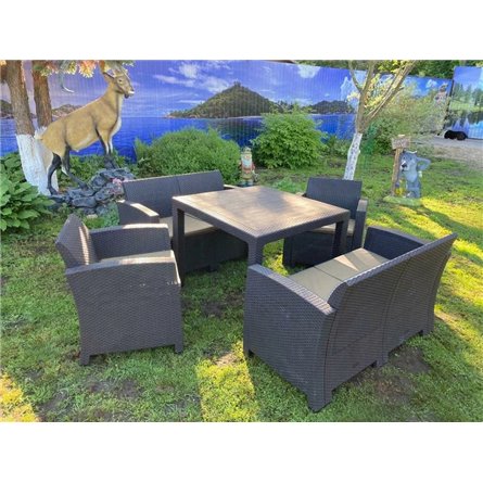 Комплект мебели под искусственный ротанг для...