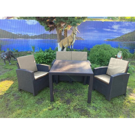 Комплект мебели под искусственный ротанг для...