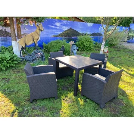 Комплект мебели под искусственный ротанг для...