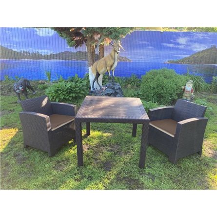 Комплект мебели под искусственный ротанг для...