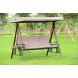 Садовые качели Gloria трехместные стальные