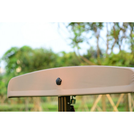 Садовые качели Gloria трехместные стальные