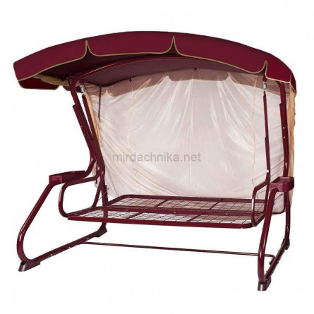 Садовые качели Redford «Портофино Бордо» с москитной сеткой 503 Б