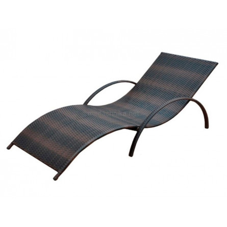 Шезлонг, лежак из искусственного ротанга НОЛАН «NOLAN»