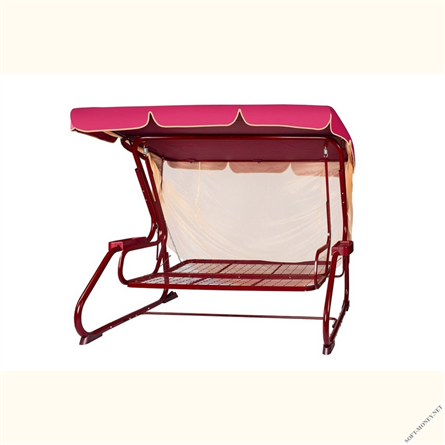 Садовые качели Сахара Бордо с москитной сеткой арт. 591/1 Б