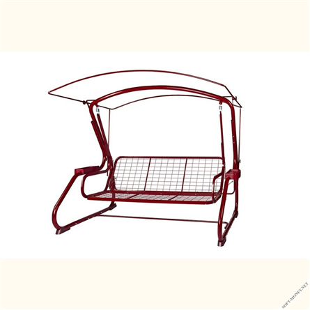 Садовые качели 3-местные с москитной сеткой Караван Бордо