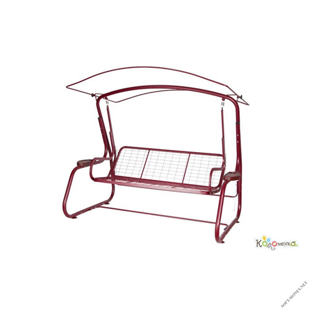 Садовые качели ZALGER Олимпия Премиум бордо арт.98916