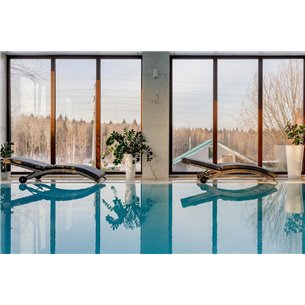 Шезлонги AGATA серые с матрасами