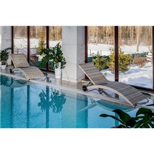 Шезлонги AGATA бежевые без матрасов