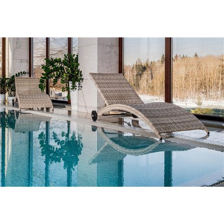 Шезлонги AGATA бежевые без матрасов