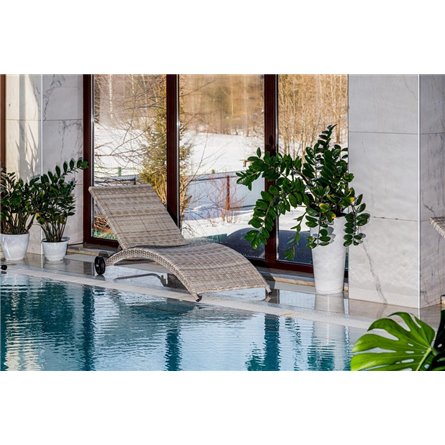 Шезлонги AGATA бежевые без матрасов