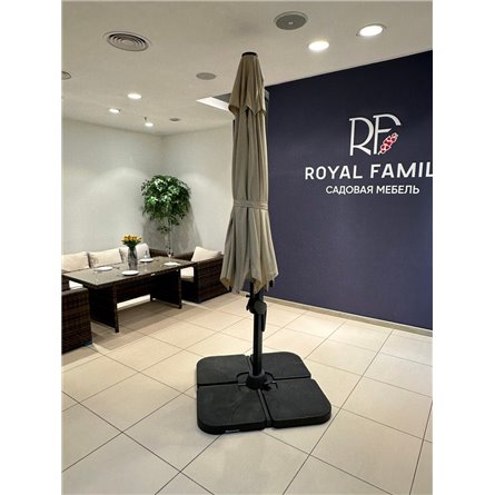 Зонт SKY квадратный в комплекте с базой