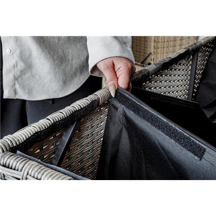 Сундук для хранения KARL 120 c колесиками серый